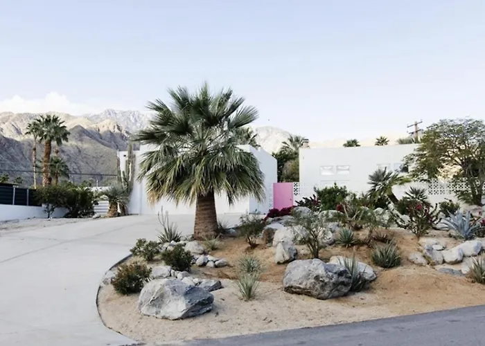 The Pink Paloma - A Barbie Inspired Villa In Palm Springs